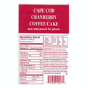 My Grandma's Cranberry Coffee Cake