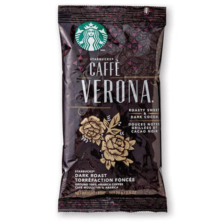 Starbucks Coffee - Caffe Verona - 2.5 oz. Pillow Pack - 18 Count Box