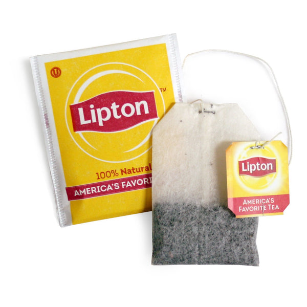 Lipton Tea Bags - 100% Natural, Regular - 100ct Box - Coffee Wholesale USA