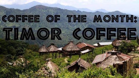 Timor Coffee is our August Monthly Special