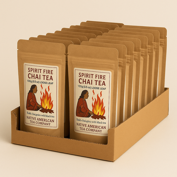 Spirit Fire Chai Tea – 200g (7 oz) Loose Leaf | Native American Tea Company