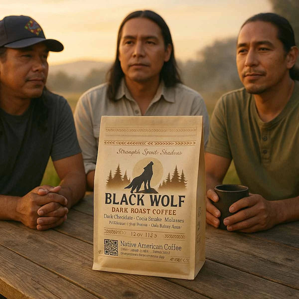 Black Wolf Dark Roast Coffee - Bold Flavor. Deep Roots. Wild Spirit.