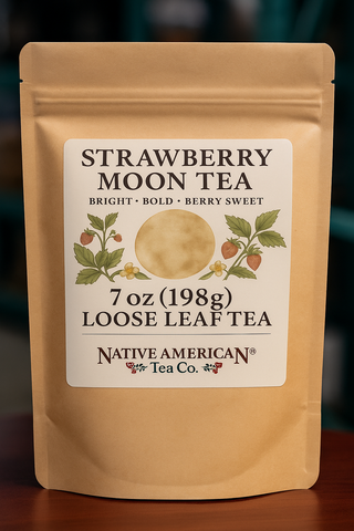 Strawberry Moon Tea – 7 oz Loose Leaf Craft Bag | Loose Leaf Tea