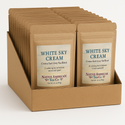White Sky Cream Tea – 3.5 oz Resealable Pouch (Case of 12) | Earl Grey Crema Blend for Gift Shops &amp; Retail