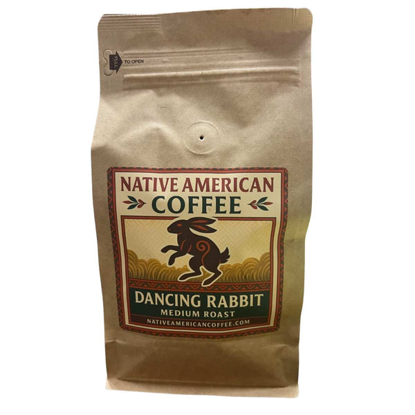 Choctaw Dancing Rabbit Coffee – Medium Roast – Freshly Roasted Native American Coffee