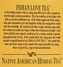 "Indian Love Tea - A Taste of Native American Tradition"