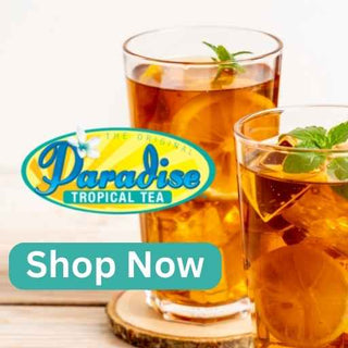 Paradise Tropical Tea  - Original - 25 Count - 1 Gallon Filter Tea Bag.