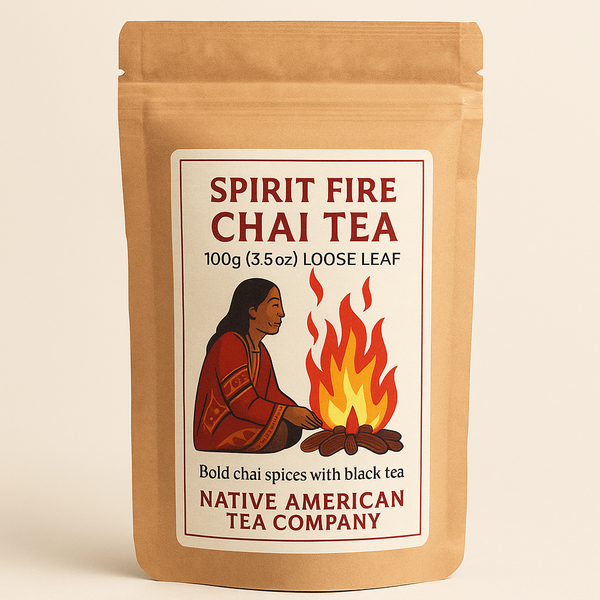 Spirit Fire Chai Tea – 100g (3.5 oz) Loose Leaf – 12-Pack Case | Native American Tea Company