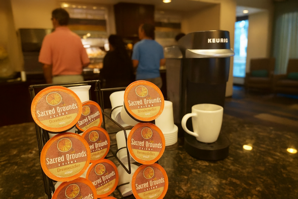 Native American Coffee – Dreamcatcher Decaf | Sacred Grounds Blend (K-Cups)
