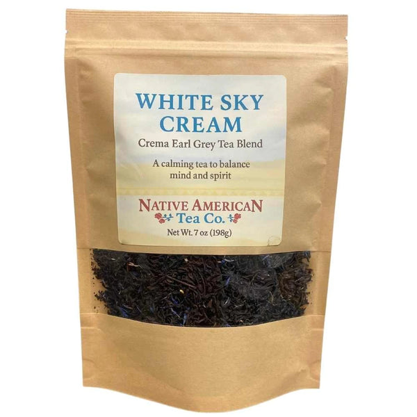 White Sky Cream – Crema Earl Grey Herbal Tea (7 oz Loose Leaf)