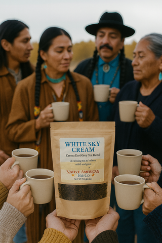 White Sky Cream – Crema Earl Grey Herbal Tea (7 oz Loose Leaf)