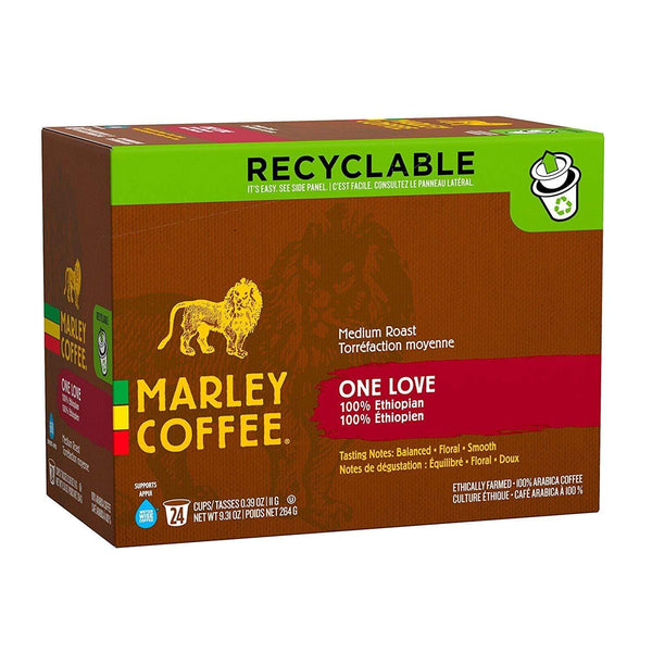 Marley Coffee RealCups - One Love Organic