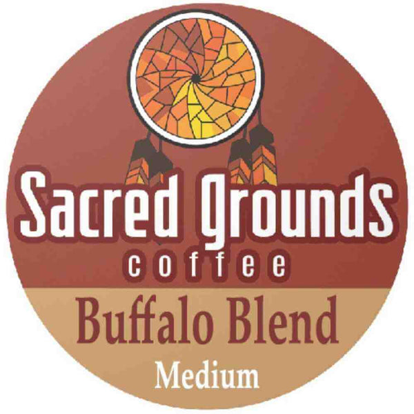 Buffalo Blend Single Cups by Sacred Grounds