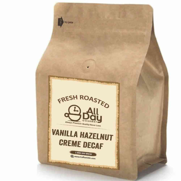 Vanilla Hazelnut Creme Decaf - Fresh Roasted
