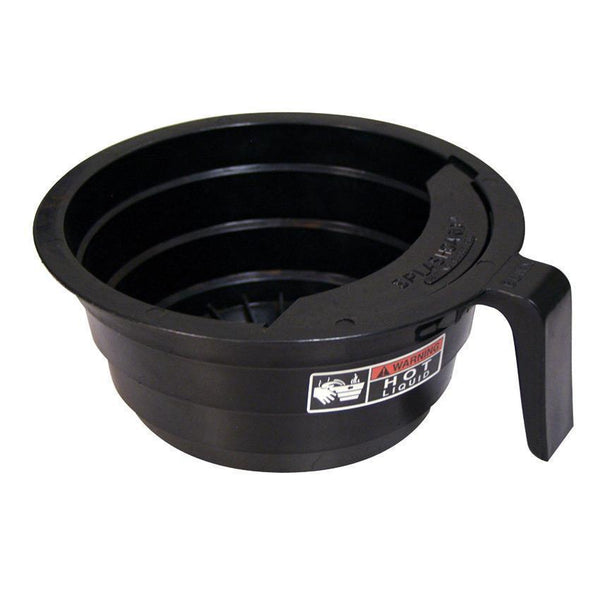 Bunn Filter Basket - 12-Cup Round - Black Plastic - Commercial [20583.0003] - Coffee Wholesale USA