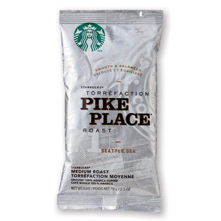 Starbucks Coffee - Pike Place Roast - 2.5 oz. Pillow Pack - 18 Count Box