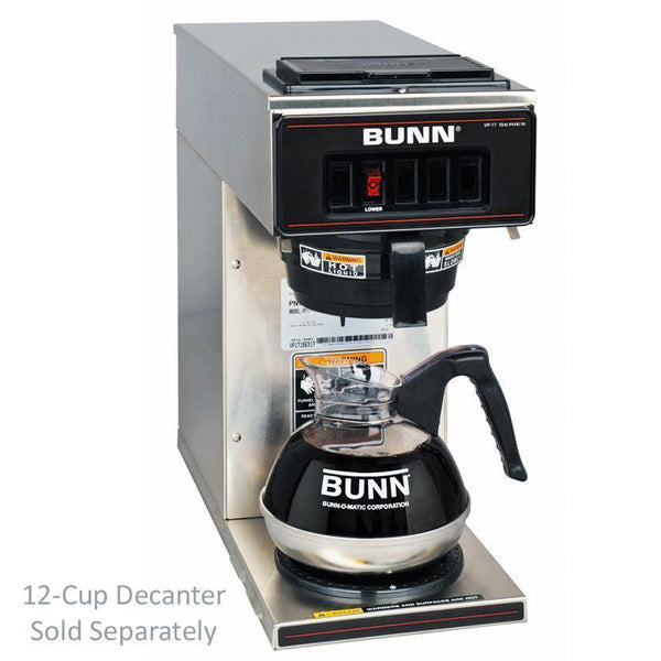 Bunn VP17-1 Pourover Coffee Brewer - 13300.0001 - Stainless Decor - Coffee Wholesale USA