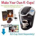 EZ Cup 2.0 Disposable K Cup Filters 100 Count