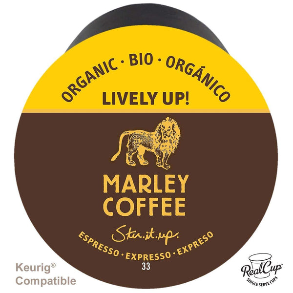 Marley Coffee RealCups- Lively Up! Organic