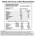 Nestle Hot Cocoa Mini Marshmallow 50 count box