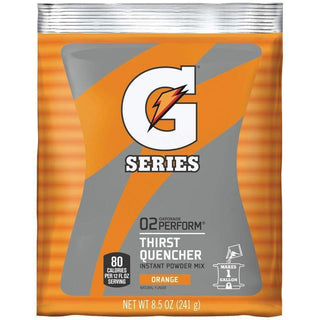 Gatorade Instant Powder Mix - Orange - 8.5oz Package (1 Gallon)