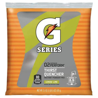 Gatorade Instant Powder Mix - Lemon Lime - 21oz Package (2.5 Gallon)