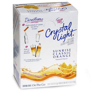 Crystal Light Drink Mix - Sunrise Classic Orange - On The Go Sticks - 30 ct